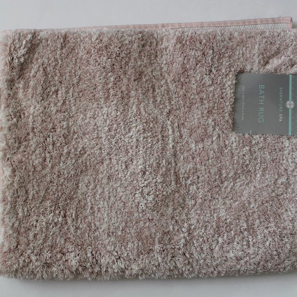 Idea Nuova Grove 20" x 32" Bath Rug Bedding - Color: Blush - Picture 1 of 3